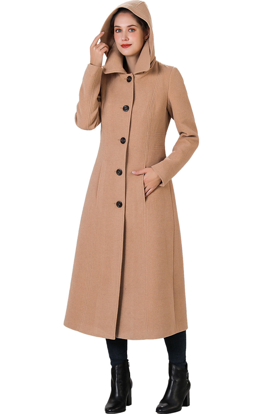 BGSD Women Kat Maxi Wool Coat