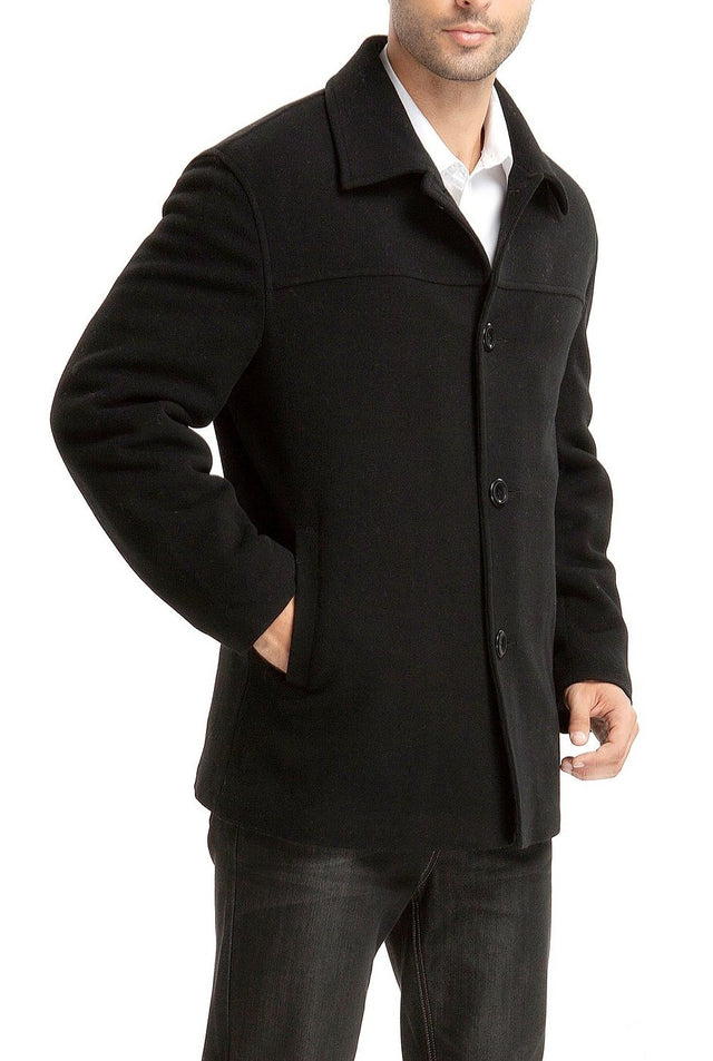 BGSD Men Matthew Wool Blend Car Coat