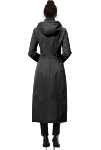 BGSD Women Kelly Waterproof Hooded Maxi Trench Coat